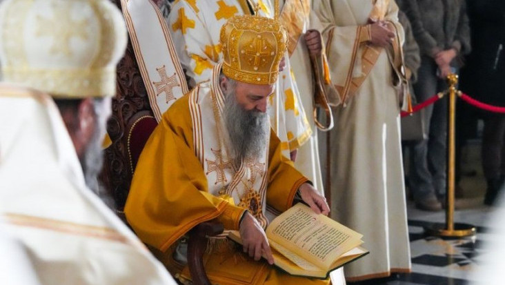 Patrijarh Porfirije svima poželeo da predstojeću godinu provedu u miru i ljubavi