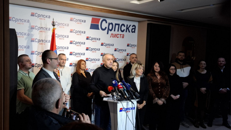 Delegacija Srpske liste razgovarala sa komandantom KFOR-a o bezbednosti Srba