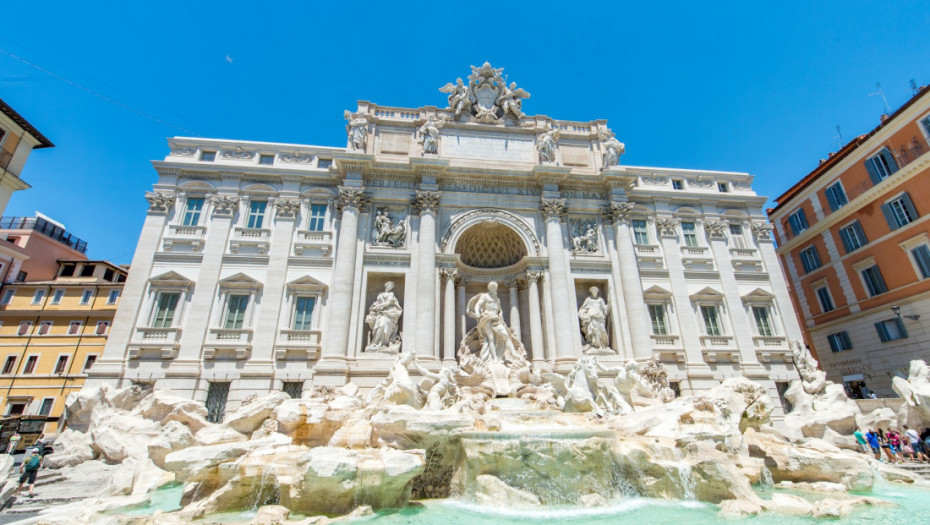 Gradonačelnik Rima: Cilj naplate ulaznica za Fontanu di Trevi poboljšanje kvaliteta uživanja u istorijskom nasleđu