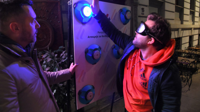 Kampanja ABS "U kola bez alkohola" prikazana Beograđanima uz besplatne alko-testove