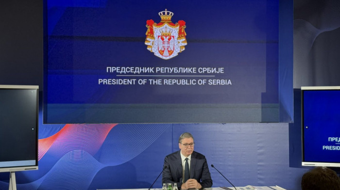 Godišnja konferencija Aleksandra Vučića: Cilj nam je da štitimo bezbednost građana Srbije i da čuvamo zemlju od agresora