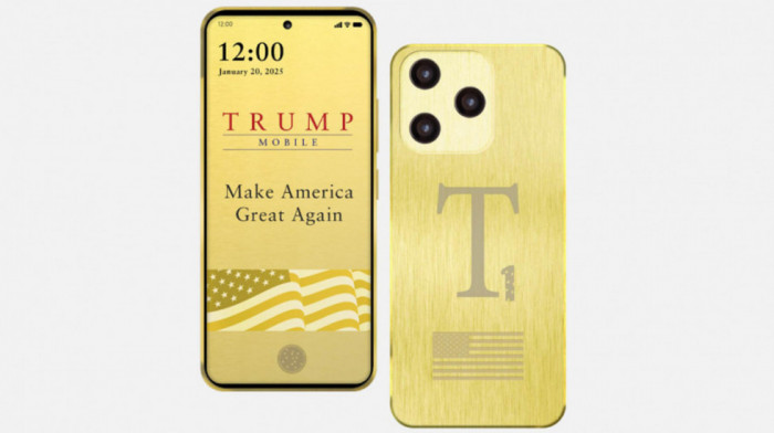 Trampova kompanija odlaže lansiranje zlatnog pametnog telefona od 499 dolara
