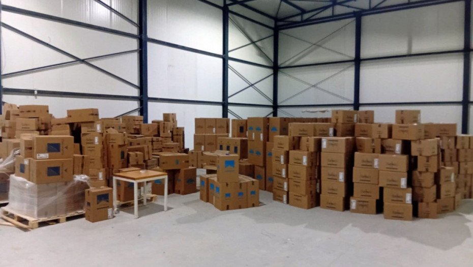 Uhapšena grupa osumnjičena da su firmu oštetili za cigarete vrednosti 2 miliona evra