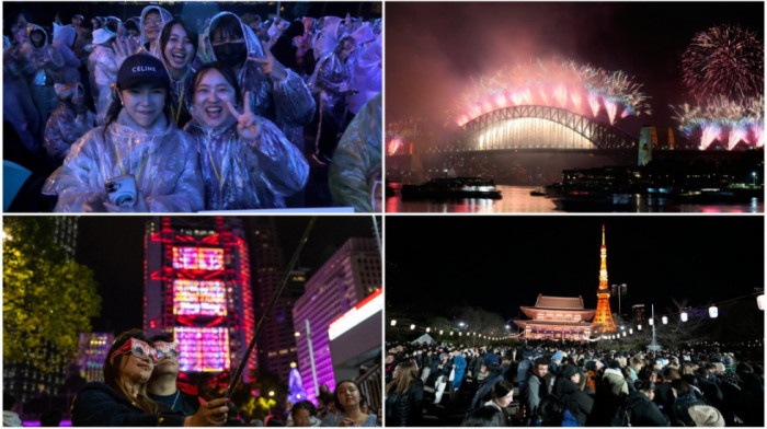 Svet dočekuje Novu godinu – Kiribati prvi zakoračili u 2026, vatrometi u Sidneju, Tokiju i Pekingu