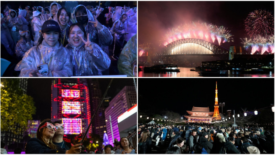 Svet dočekuje Novu godinu – Kiribati prvi zakoračili u 2026, vatrometi u Sidneju, Tokiju i Pekingu