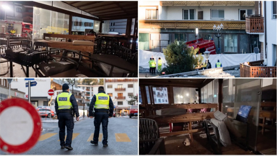 Najmanje 40 ljudi poginulo u baru u Švajcarskoj tokom proslave Nove godine: Oglasila se ambasada Srbije