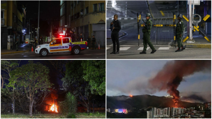 VANREDNO STANJE U VENECUELI Eksplozije odjekivale Karakasom, Tramp: Maduro je uhvaćen i izveden iz zemlje