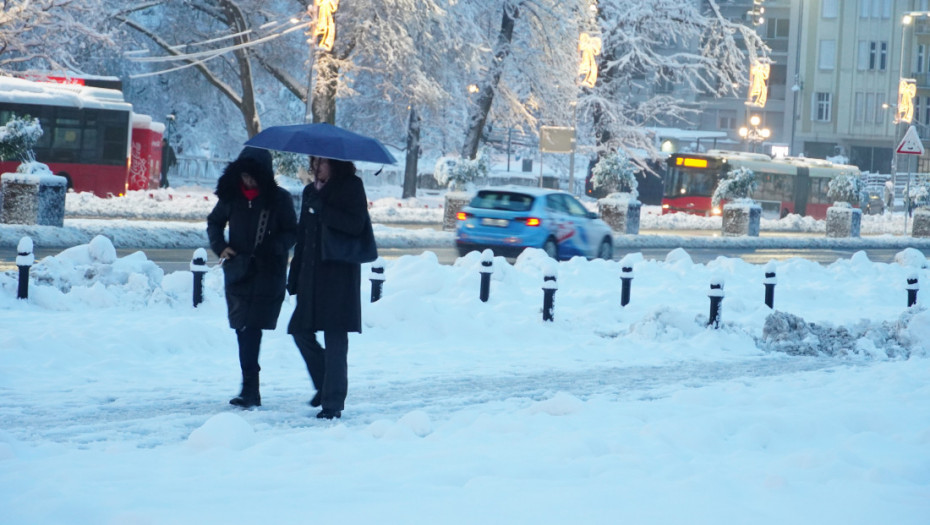 RHMZ izdao novo upozorenje: Ledena kiša u toku noći u Beogradu, vozačima se savetuje oprez