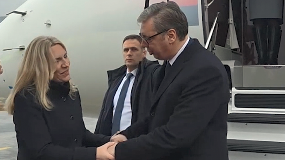Vučić stigao u Mostar, dočekala ga Željka Cvijanović