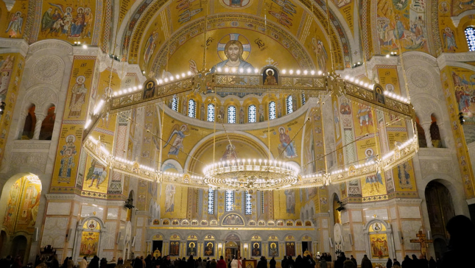 Predstavljen Svetosavski triptih u Hramu Svetog Save