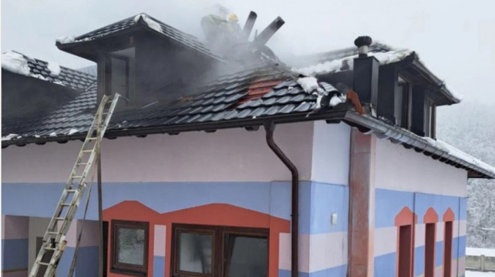 Vatrogasno-spasilačke jedinice Mionica spasili manastir Ribnica: Ugasili požar munjevitom brzinom, nema povređenih