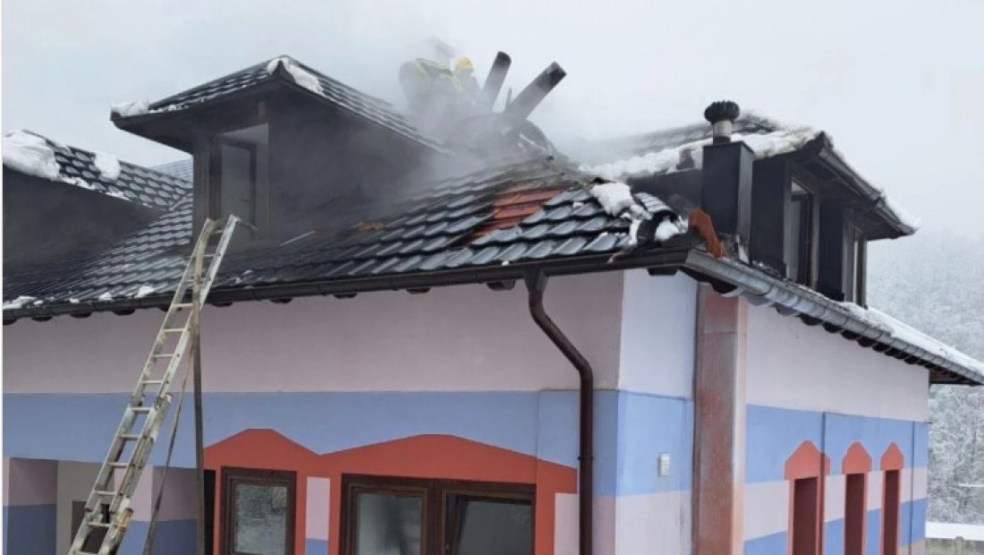 Vatrogasno-spasilačke jedinice Mionica spasili manastir Ribnica: Ugasili požar munjevitom brzinom, nema povređenih