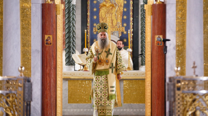 U Hramu Svetog Save počela božićna liturgija koju služi patrijarh srpski Porfirije