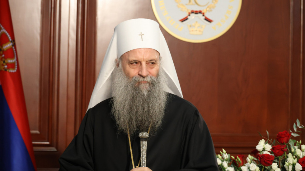 Patrijarh Porfirije u Patrijaršijskom dvoru u Beogradu primio vaterpoliste