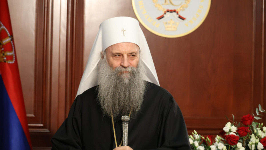 Patrijarh Porfirije u Patrijaršijskom dvoru u Beogradu primio vaterpoliste