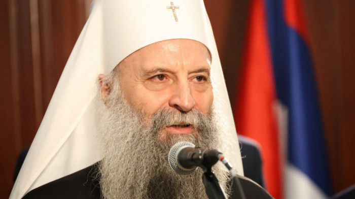 Porfirije služio liturgiju na Bogojavljenje u hramu Svetog Save: Držimo se reči Božje