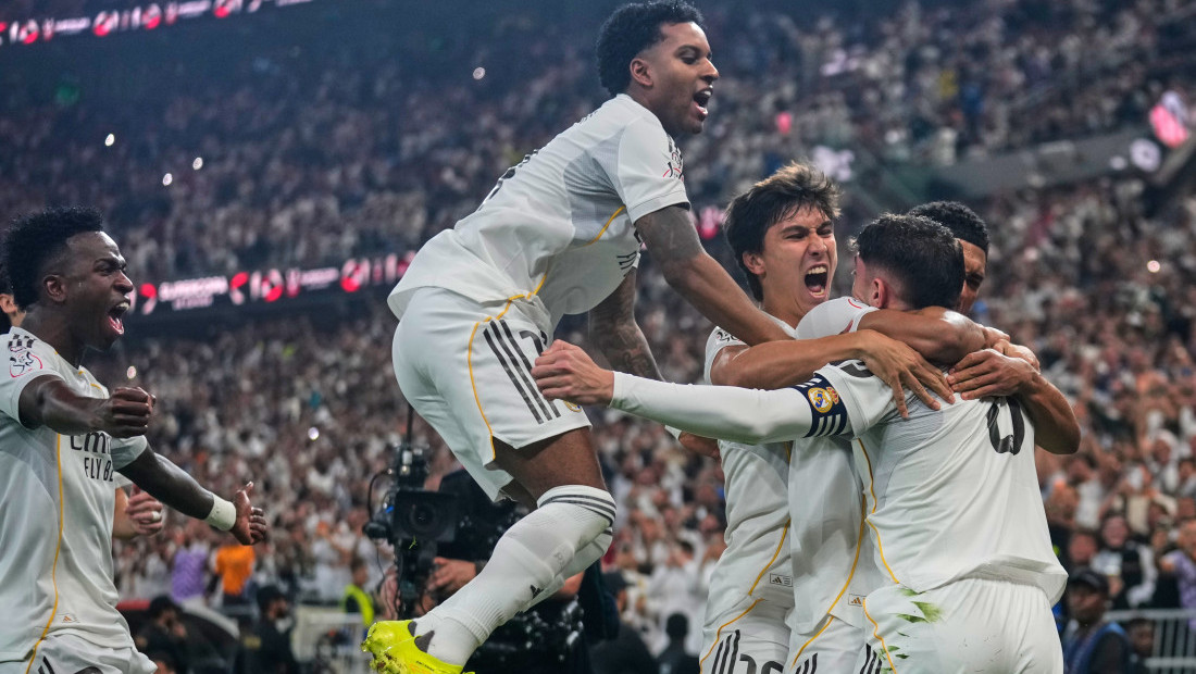 Real Madrid slavio protiv Atletika: Gledaćemo El Klasiko u finalu Superkupa Španije