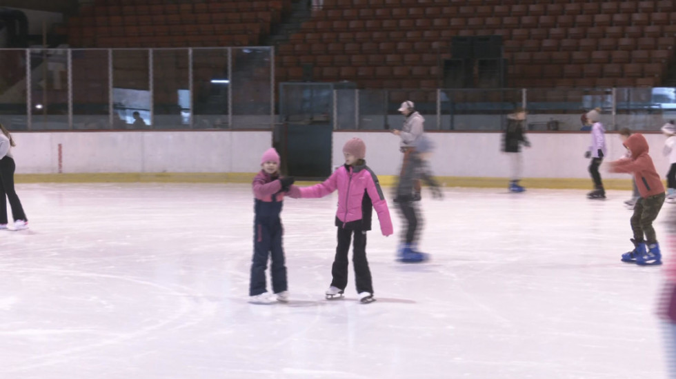Ledena dvorana na Spensu puna klizača: Veliko interesovanje tokom zimskih dana