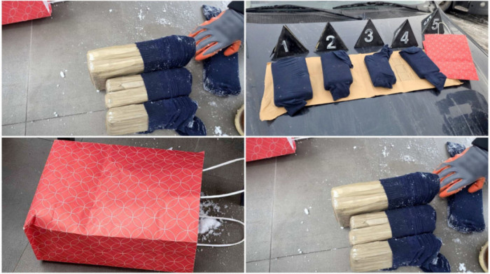 Uhapšen bugarski državljanin sa tri kilograma droge - zaplenjeni kokain i heroin