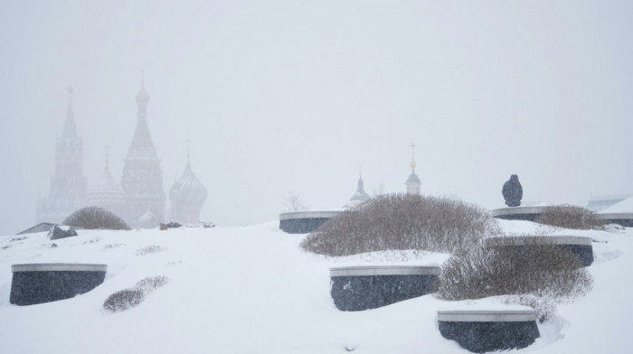 U Moskvi palo pola metra snega: Dvostruko više od klimatske norme