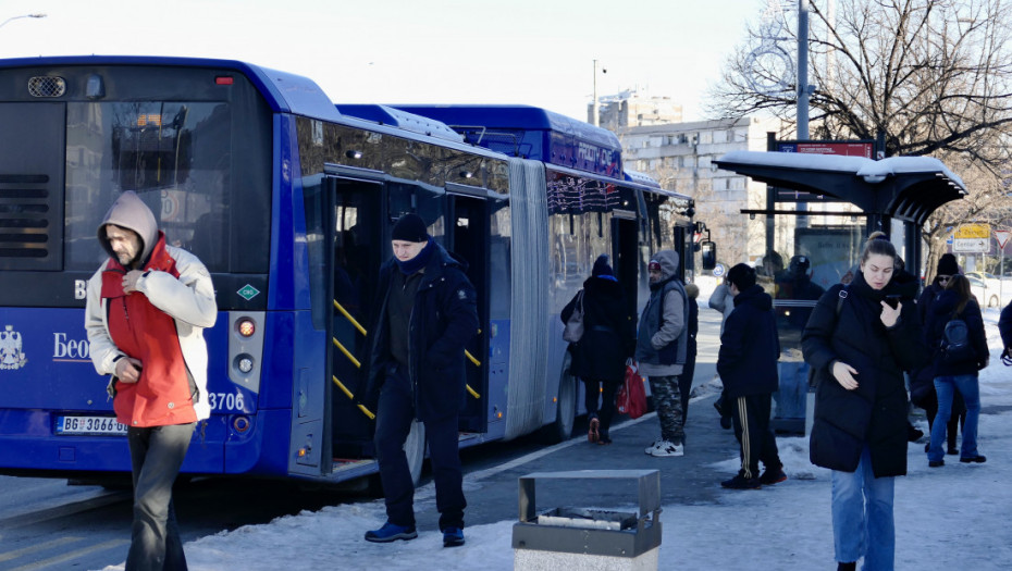 Od jutros bez izmena u javnom gradskom prevozu u Beogradu