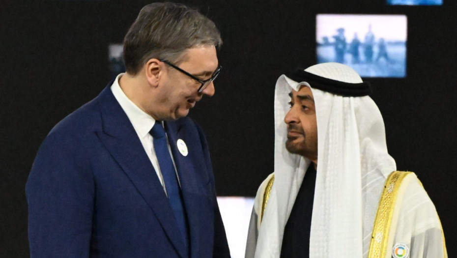 Vučić razgovarao sa šeikom Mohamedom bin Zajedom: Pričali smo o aktuelnoj situaciji na Bliskom istoku