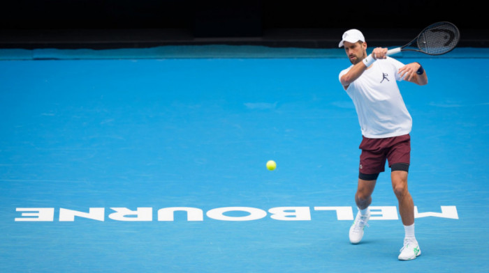 Bliži se početak Australijan opena: Đoković odradio prvi trening u Melburnu