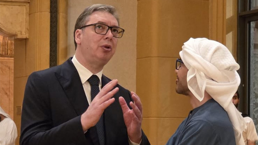 Vučić: Sa potredsednikom Vlade UAE o jačanju partnerstva, posebno u energetici