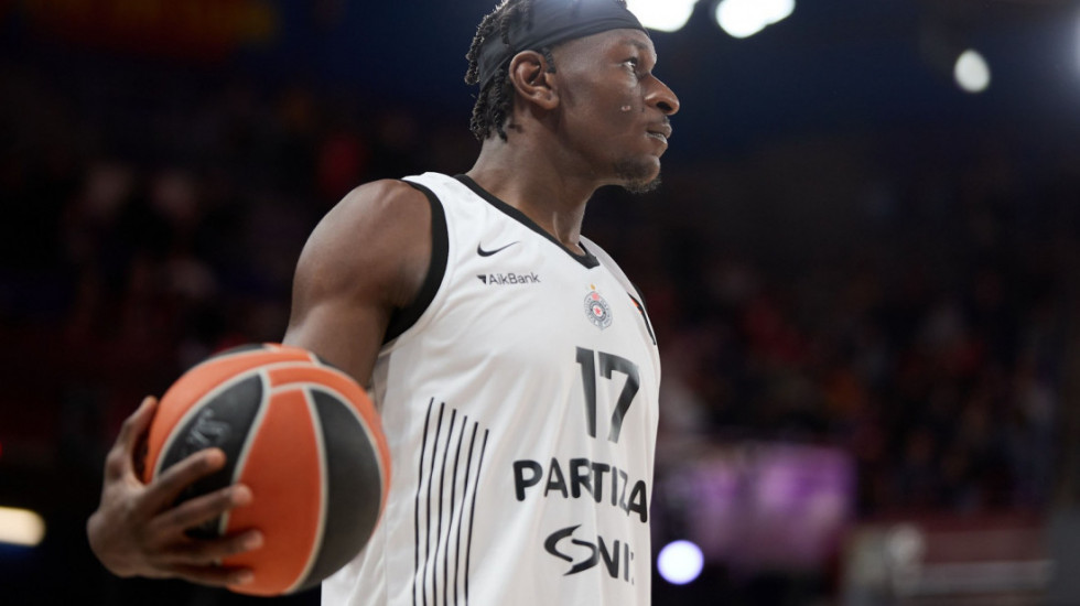 Novo priznanje za košarkaša Partizana: Bonga najbolji defanzivac ABA lige