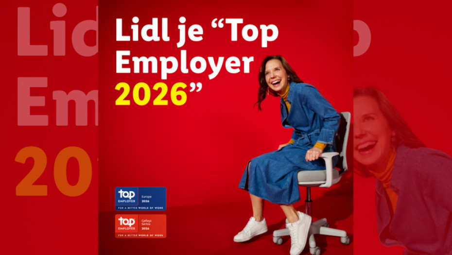 Lidl Srbija je "Top employer" šesti put zaredom