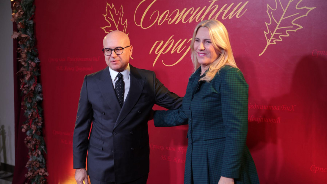 Vučević na Božićnom prijemu u Istočnom Sarajevu: Veze Srbije i Srpske su neraskidive