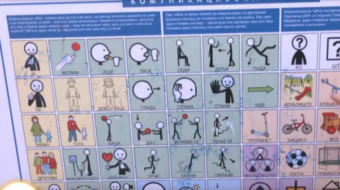 Niški parkovi dobili komunikacijske table koje pomažu deci sa poteškoćama u govoru (VIDEO)