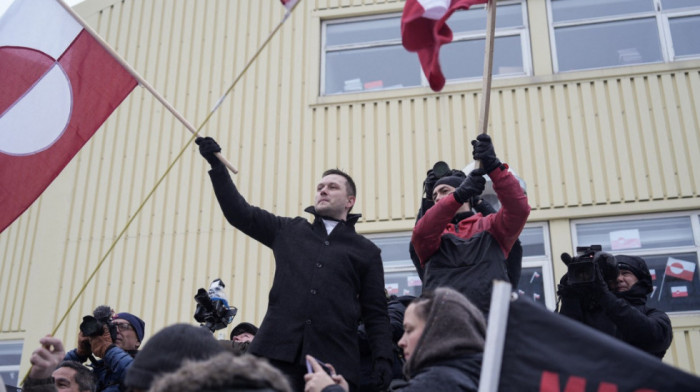 "Grenland nije na prodaju": Premijer Jens Frederik Nilsen predvodio proteste u Nuku protiv američkog preuzimanja ostrva