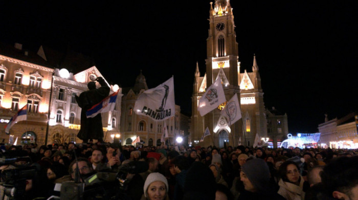 Studentski protest u Novom Sadu: Najavljeni zahtevi za lustraciju i utvrđivanje porekla imovine funkcionera