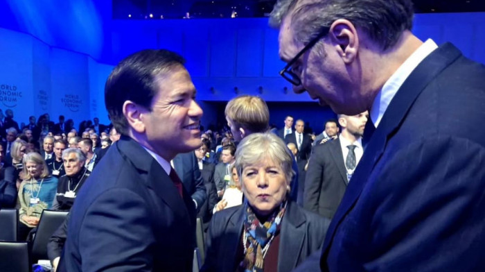 Vučić se u Davosu susreo sa Markom Rubiom