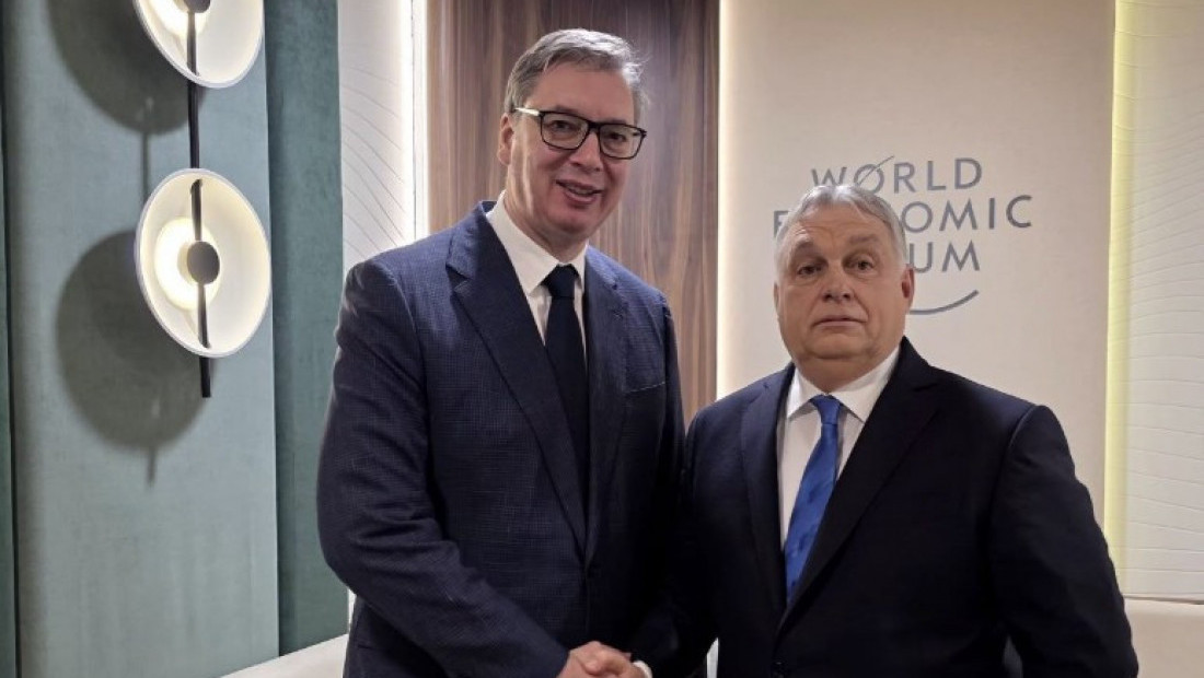 Vučić se sastao sa Orbanom u Davosu: Razgovarali smo o novom poglavlju istorije koje je već otvoreno