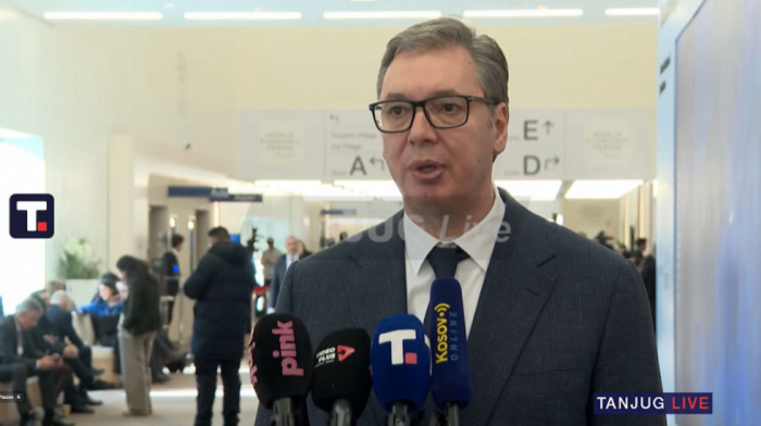 Vučić u Davosu: Ugovor o NIS-u do sredine marta, operativna licenca uskoro