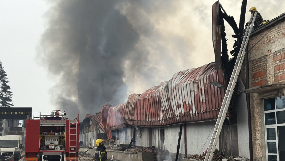 Lokalizovan požar u Novom Pazaru: U toku dogašivanje