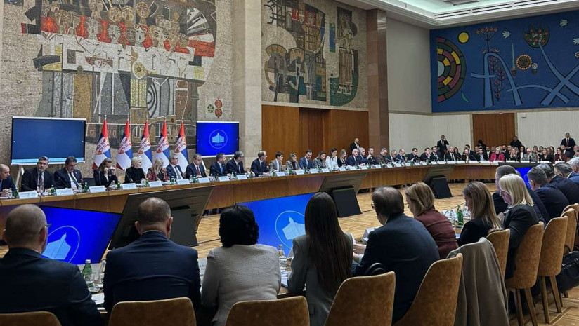 Tematska sednica Vlade u Palati Srbija: Na dnevnom redu pitanje od strateškog značaja za Srbiju i situacija u svetu