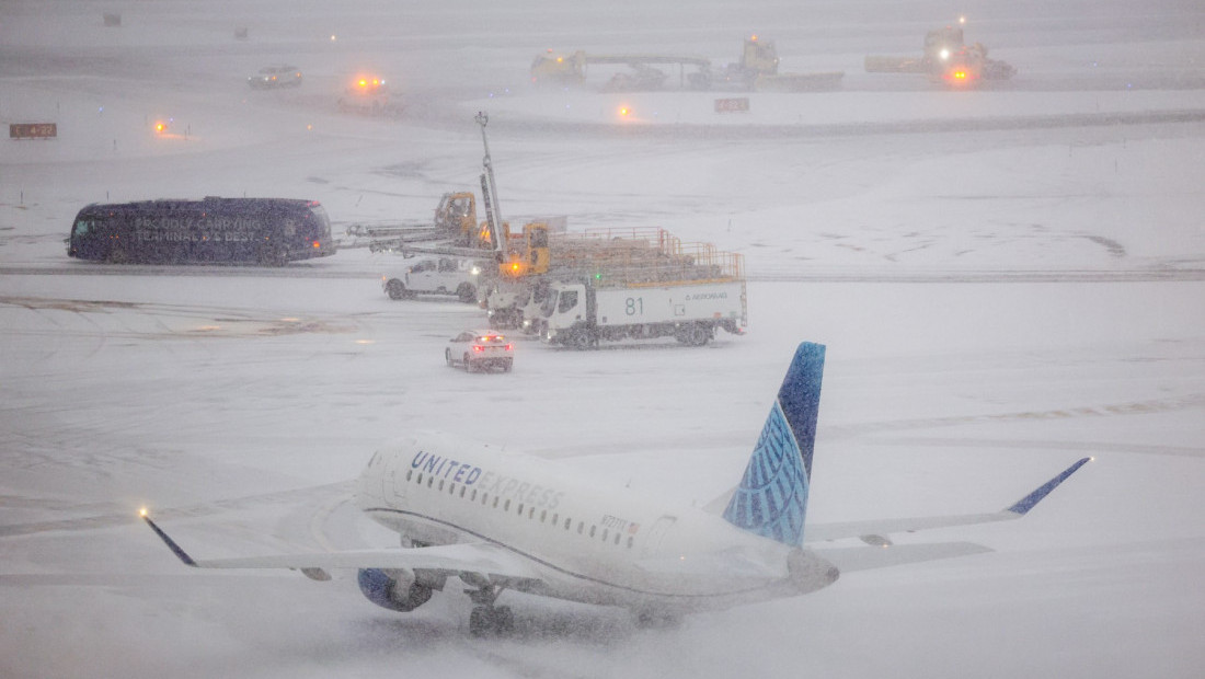 Oluja Fern u SAD: Milioni pogođeni, stotine hiljada bez struje, otkazano hiljade letova