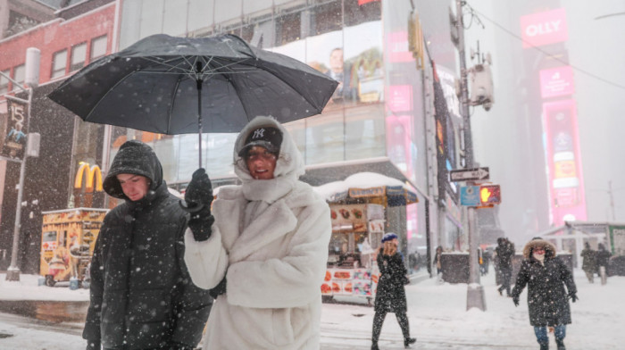 Upozorenja na snežnu vejavicu izdata za Njujork i Nju Džerzi