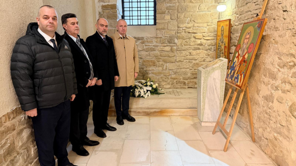 Obeleženo 790 godina od upokojenja Svetog Save u Bugarskoj: Delegacija Srbije položila venac u Velikom Trnovu