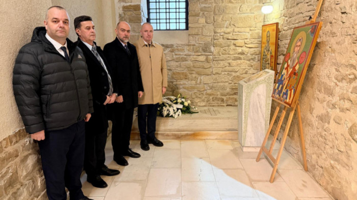 Obeleženo 790 godina od upokojenja Svetog Save u Bugarskoj: Delegacija Srbije položila venac u Velikom Trnovu