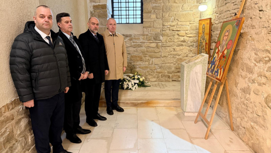 Obeleženo 790 godina od upokojenja Svetog Save u Bugarskoj: Delegacija Srbije položila venac u Velikom Trnovu