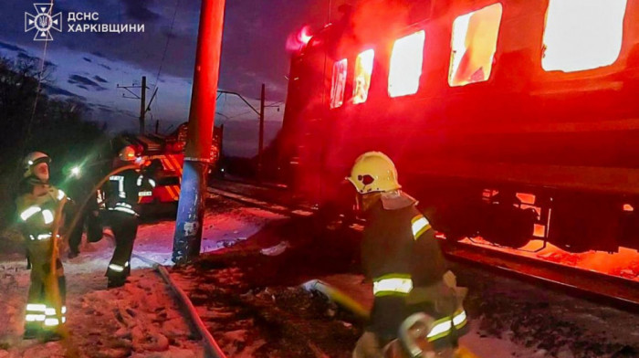 Tužilaštvo u Harkovu: Pet poginulih u napadu ruskih dronova na voz u Harkovskoj oblasti