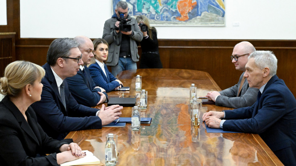 Vučić se sastao sa Bocan Harčenkom: Posebnu pažnju posvetili smo energetici i mogućim rešenjima u vezi sa NIS-om