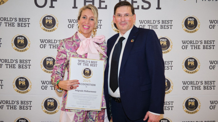 Rame uz rame sa najpoznatijim ustanovama kulture: Beogradska filharmonija u Rimu nagrađena za komunikaciju s javnošću