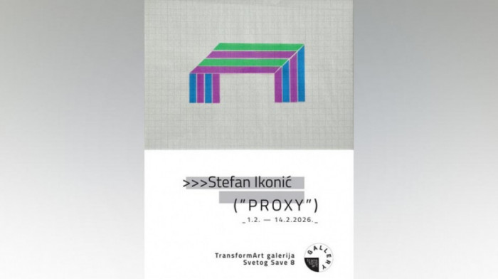 "Proxy" u TransformArt galeriji: Izložba radova Stefana Ikonića koji se neprestano menjaju pred očima posmatrača