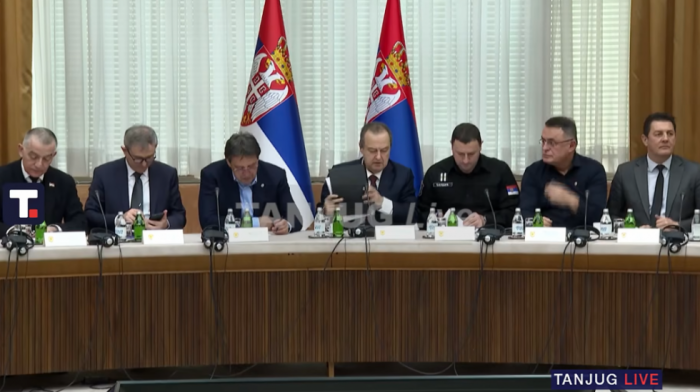 Dačić otvorio sednicu Republičkog štaba: Razmatra se hidrološka i meteorološka situacija