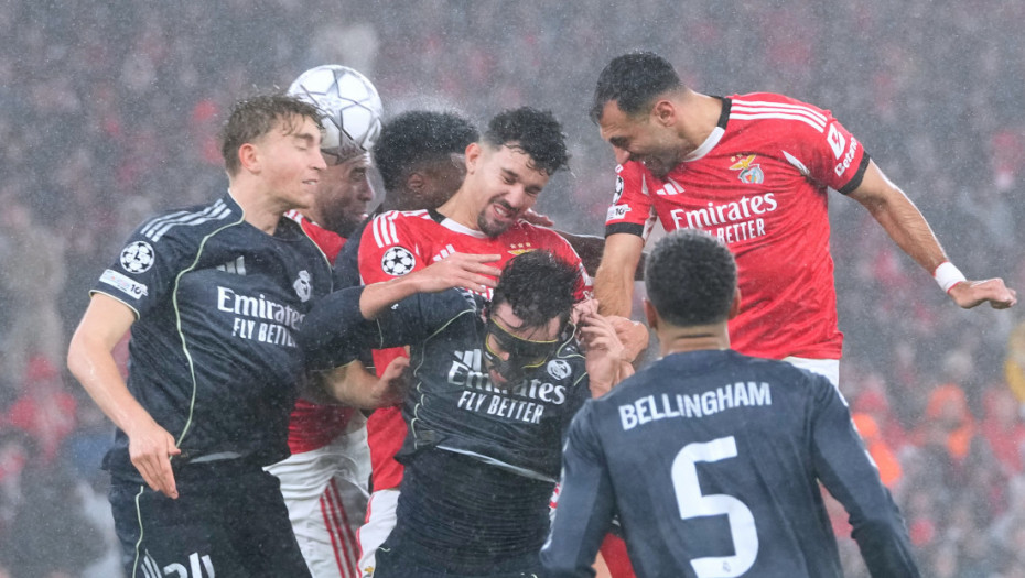 Plej-of osmine finala Lige šampiona: Benfika ponovo sa Realom